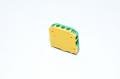 Weidmüller AKE4 0380260000 4mm² 500V yellow green grounding SAK-series single-level feed-through terminal block with screw connection